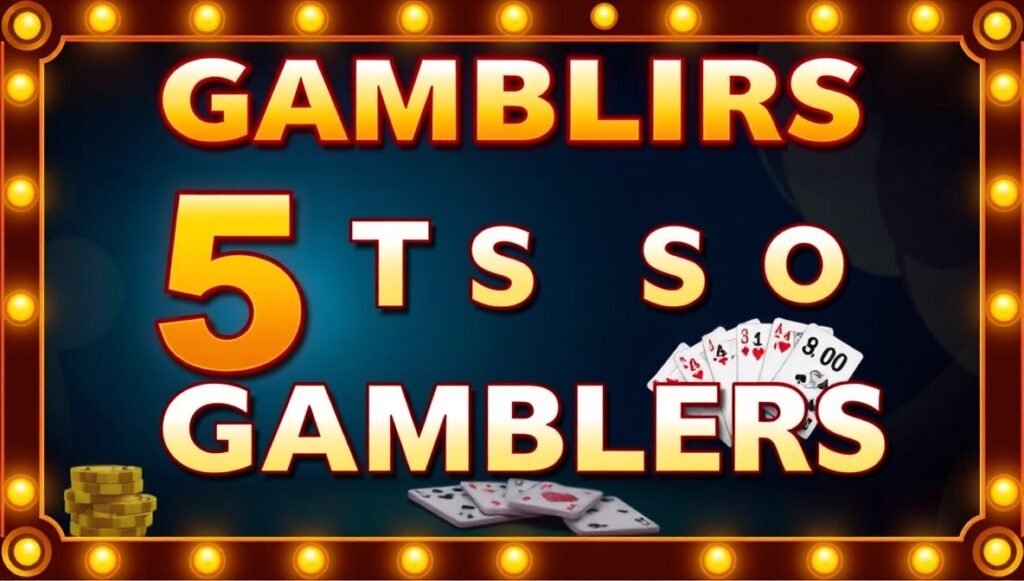 techoelite 5 types of gamblers