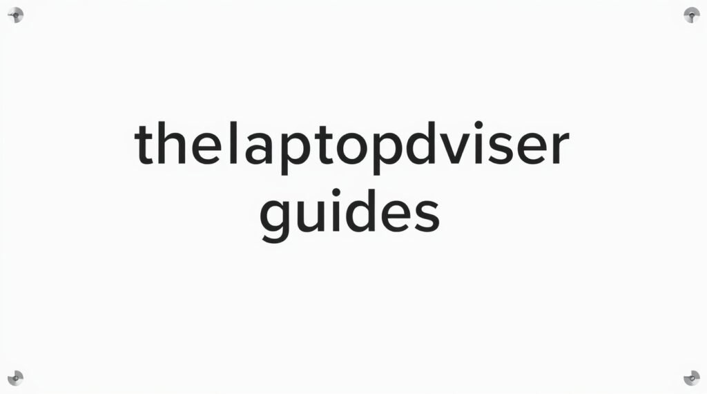 thelaptopadviser guides